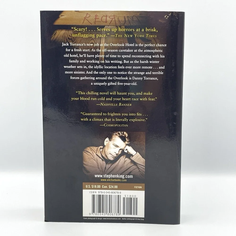 Stephen King The Shining 2013 Anchor Books Trade Paperback Horror Novel‎